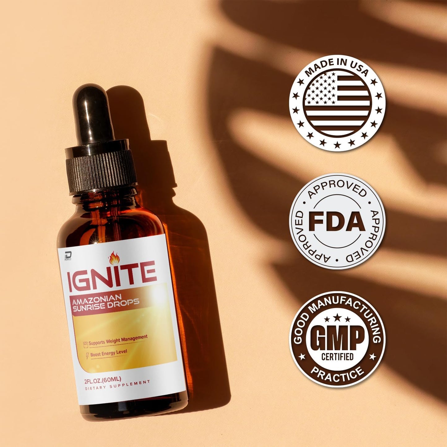 Indelo Ignite Amazonian Sunrise Drops - Liquid Supplement for Advanced Daily Health Support - 2 Pack, 2 Month Supply - Reviews