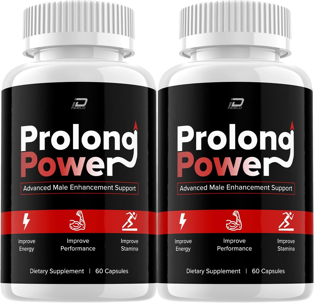Indelo Prolong Power Pills Supplement - Advanced All-Natural Formula (2 Pack)