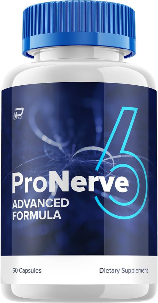 Indelo ProNerve Advanced Formula Capsules for Nerve Support - 60 Capsules