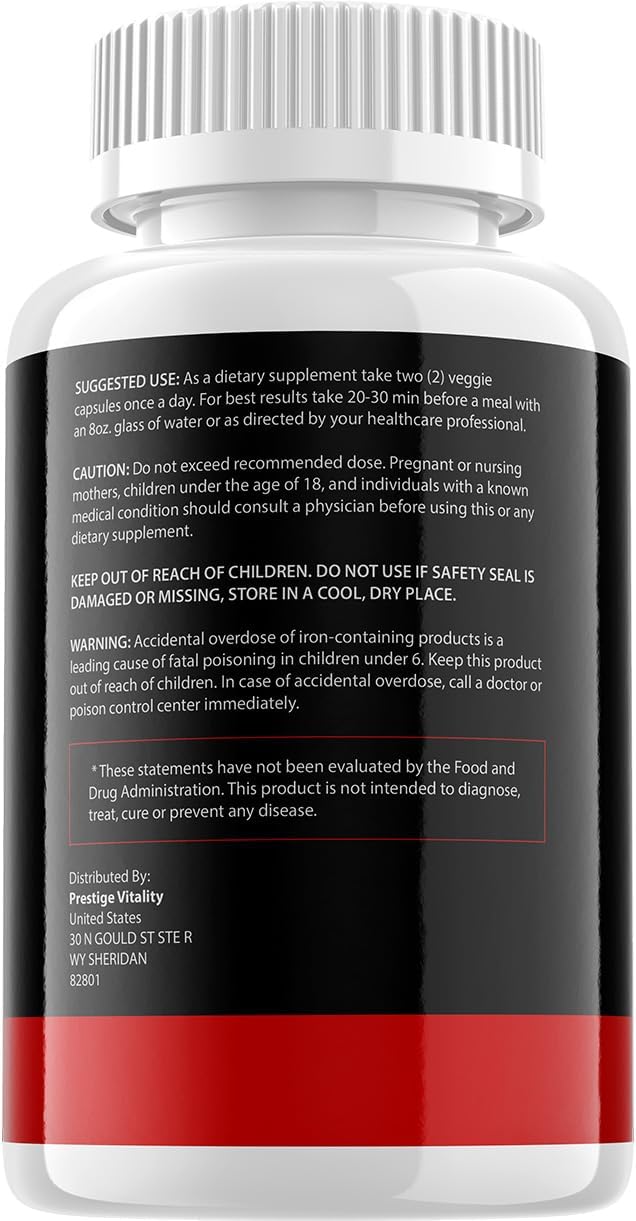 Indelo VigorFix for Men Capsules - Advanced All Natural Dietary Supplement (5 Pack - 300 Capsules)