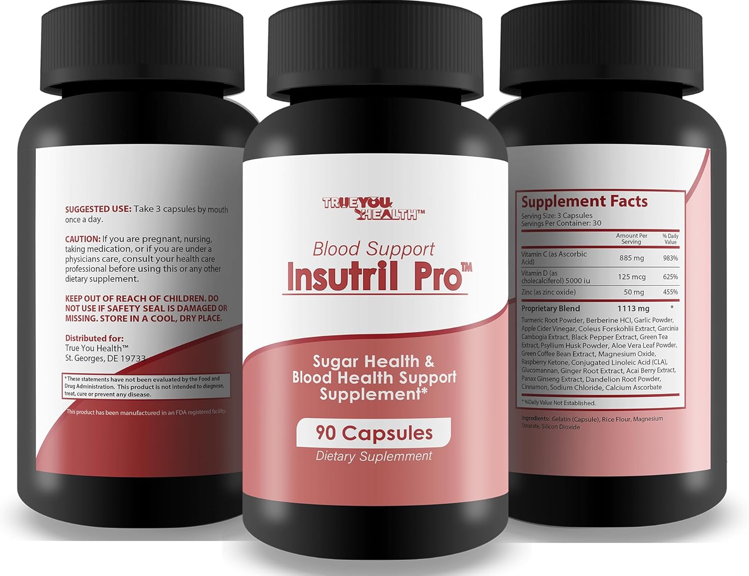 Insutril Pro Blood Support Supplement for Circulatory Health & Blood Balance
