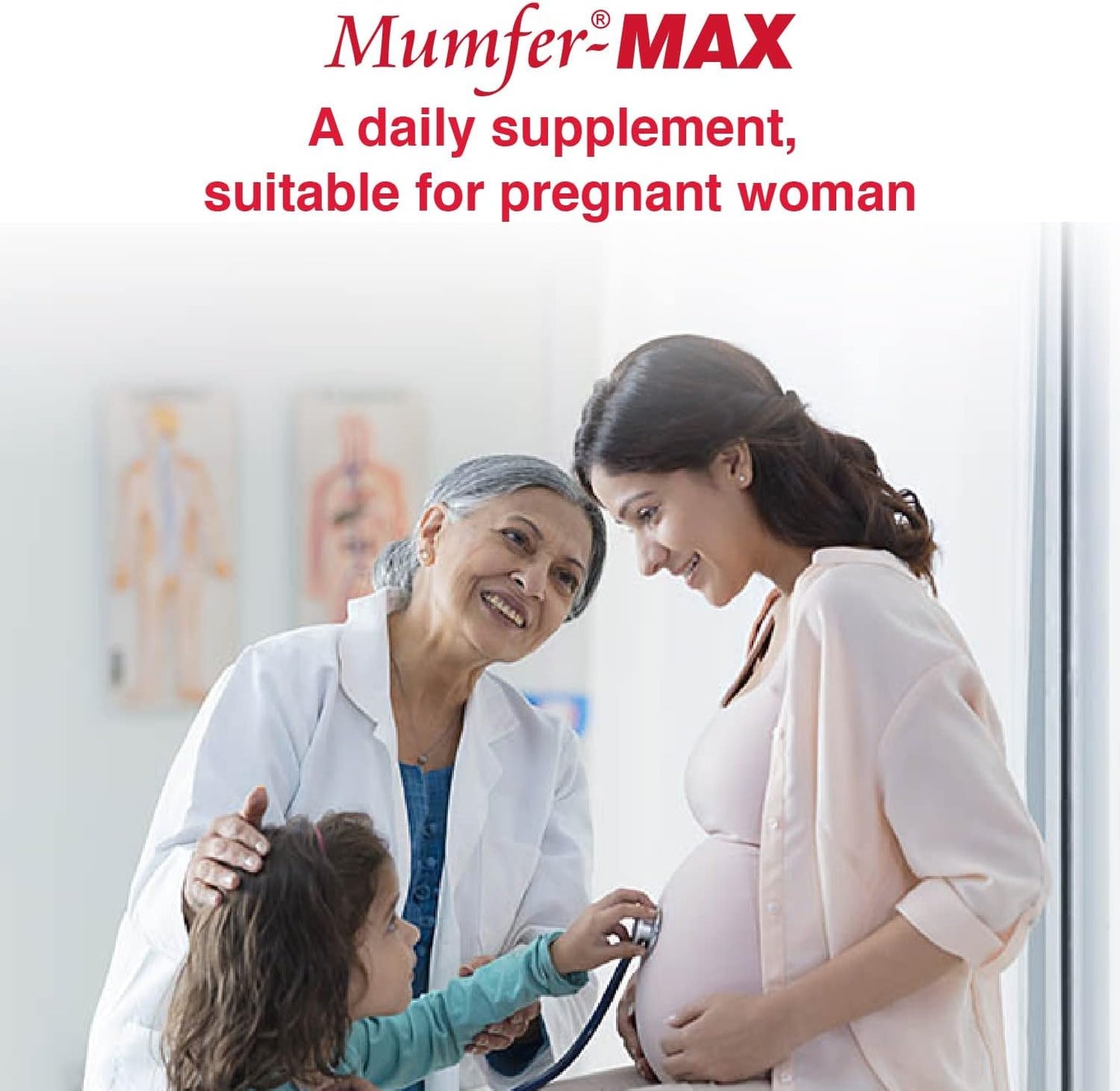 Iron, Folic Acid, Vitamin C & B12 Supplement for Blood Building and Energy - 150 Tablets (Pack of 10)