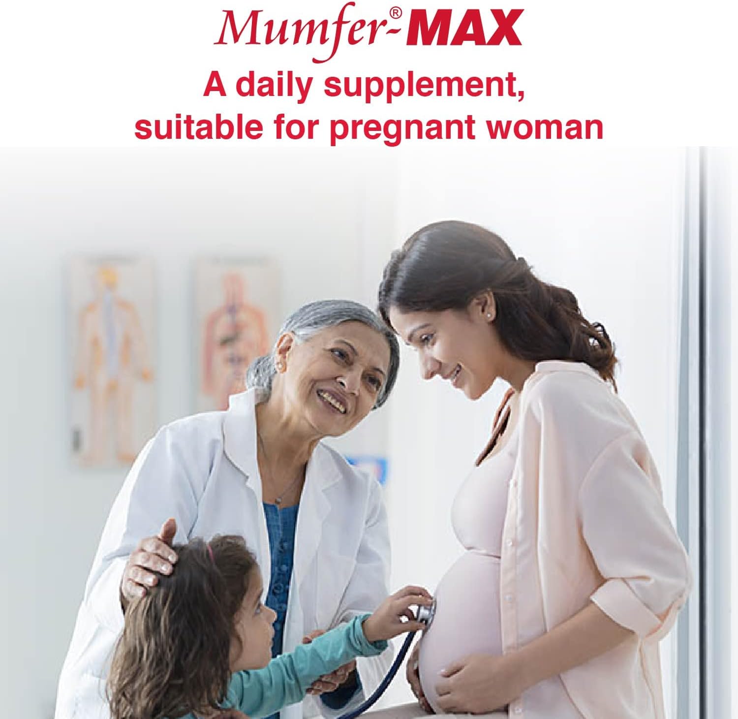 Iron, Folic Acid, Vitamin C & B12 Supplement for Blood Building and Energy - 150 Tablets (Pack of 10)