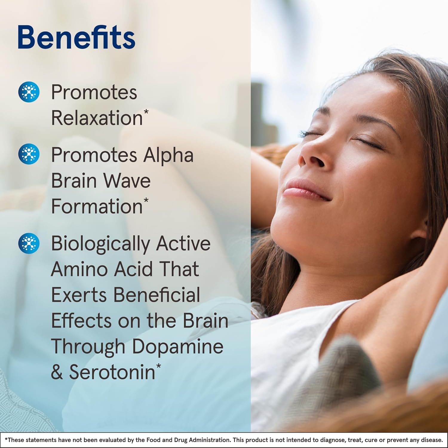 Jarrow Formulas Theanine Supplement 100mg for Relaxation, 60 Veg Caps - Pack of 12