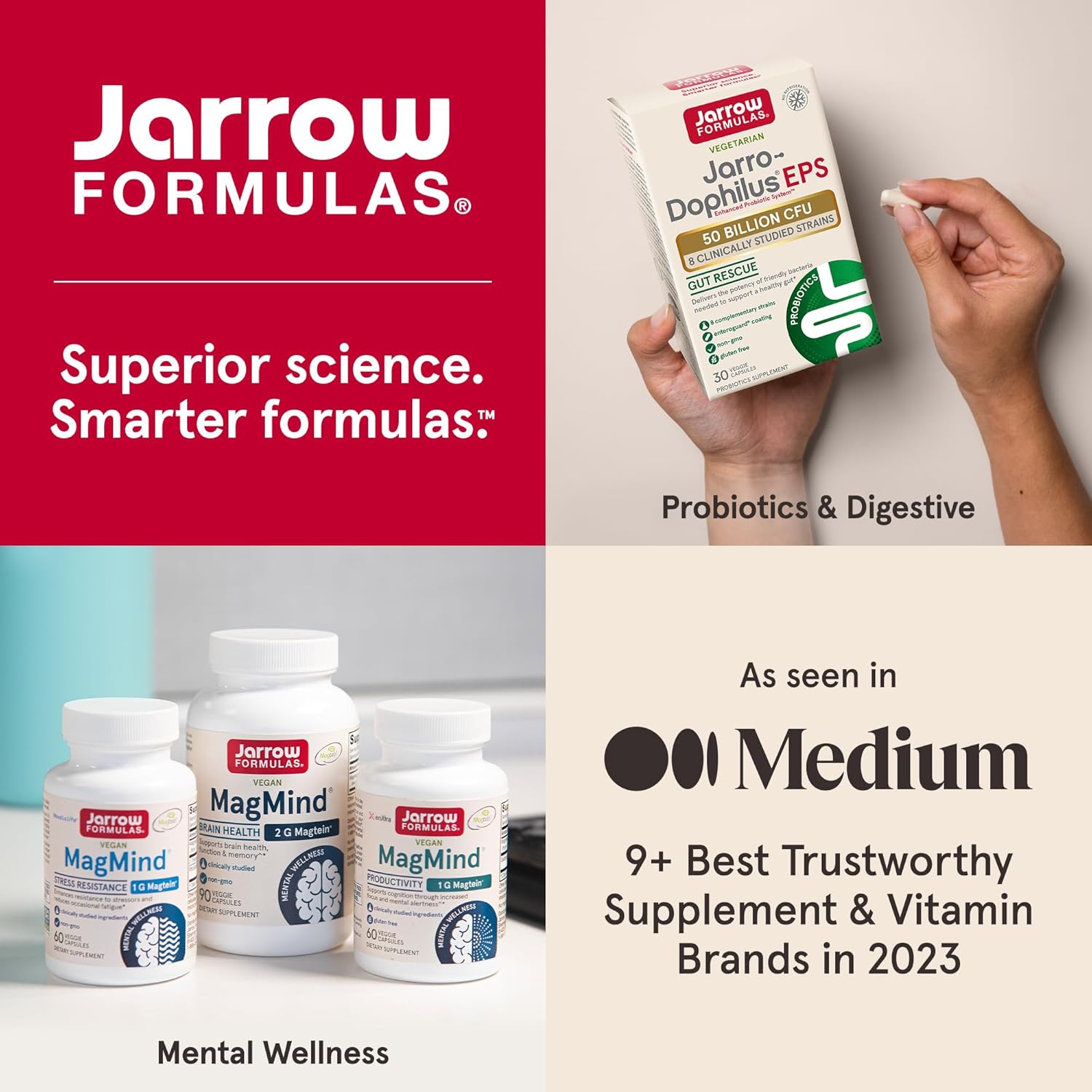 Jarrow Formulas Theanine Supplement 100mg for Relaxation, 60 Veg Caps - Pack of 12