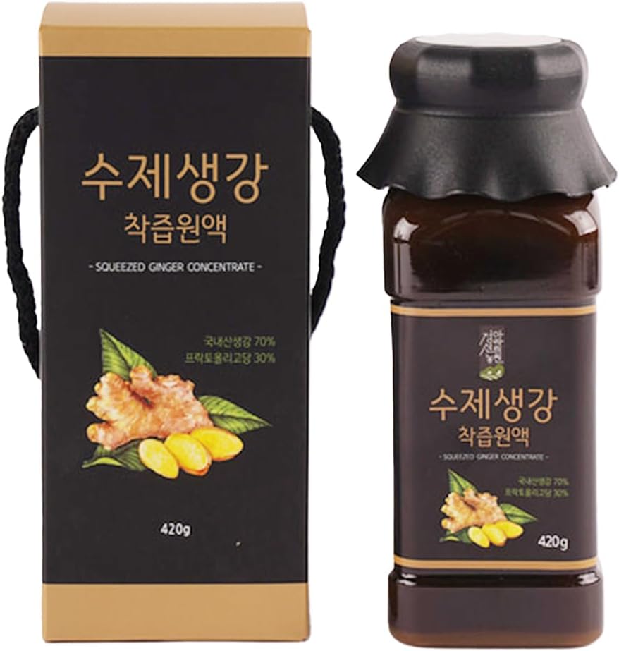 JEONGSEONSAWEE Korean Ginger Extract Concentrate Supplement, 420g