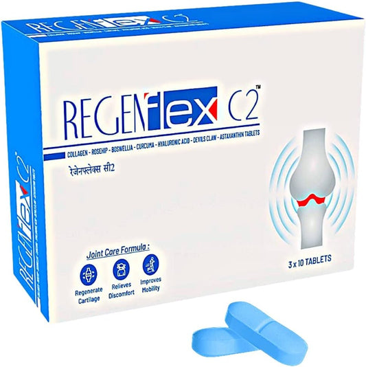 Joint & Cartilage Repair Supplement with Type 2 Collagen, Hyaluronic Acid & Herbal Extracts - 30 Tabs