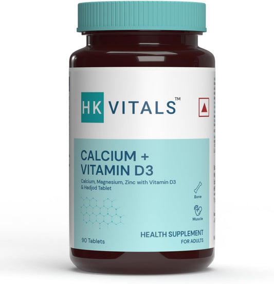 Joint Health Support Supplement with Calcium, Vitamin D3, and Magnesium - 90 Tablets for Women and Men - Complete Vitals Formula
