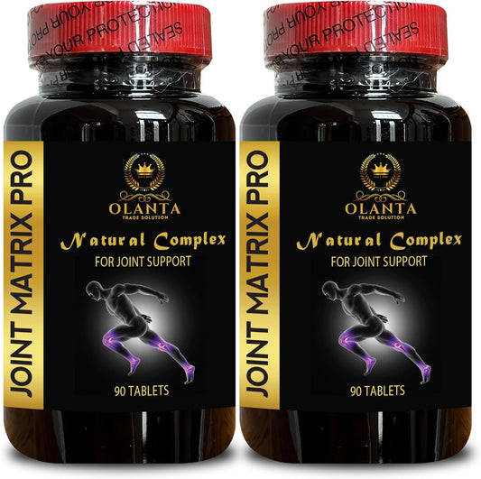 Joint Matrix PRO Complex - 2 Bottles of Knee and Joint Supplements for Full Musculoskeletal Support