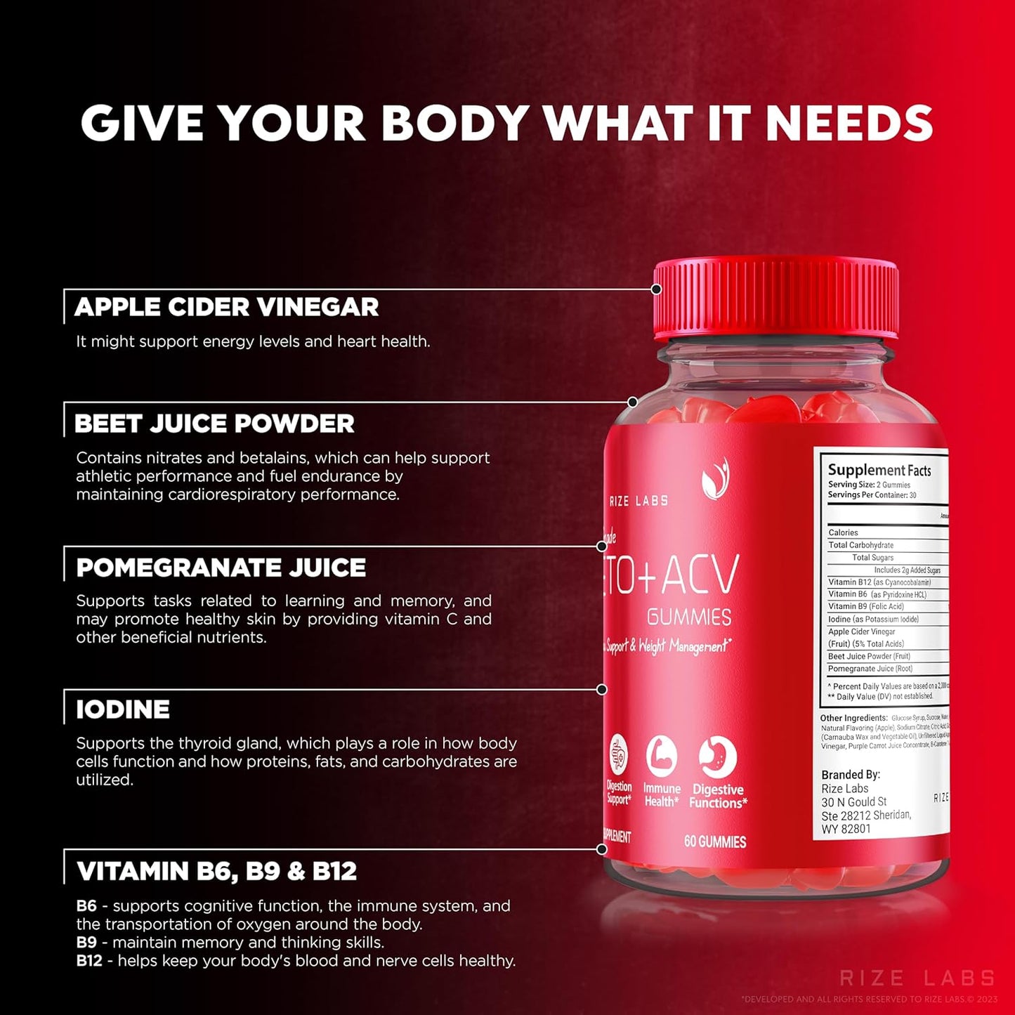 Joy Keto Plus ACV Gummies Pack of 2 for Advanced  Slimming Formula  and Improved Digestion - Official Reviews of Joy Keto ACV Gummies with Vitamin B12 (120 Gummies)