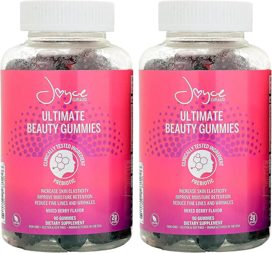 Joyce Giraud Ultimate Beauty Gummies: Miracle Elixir Collection - 60-Day Supply for Healthy Skin & Hydration