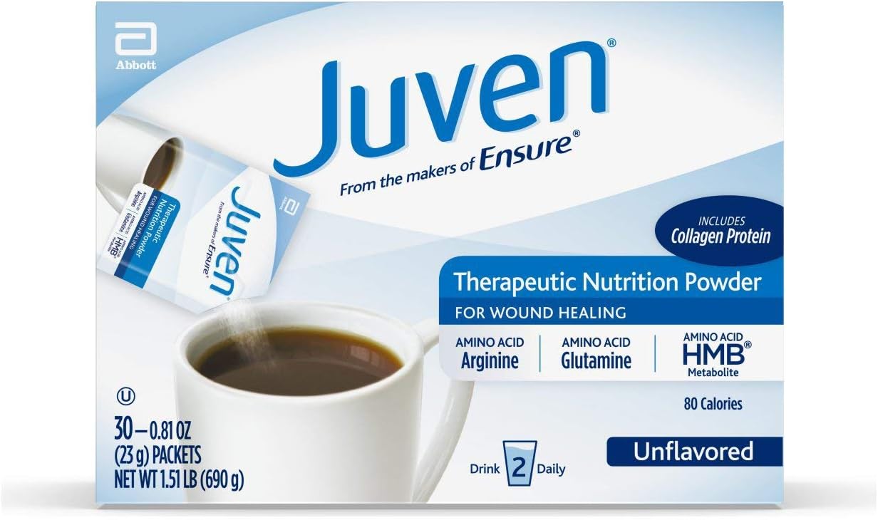 Juven Therapeutic Nutrition Powder and Ensure Max Protein Shakes Bundle - 30 Count Powder and 12 Pack Shakes