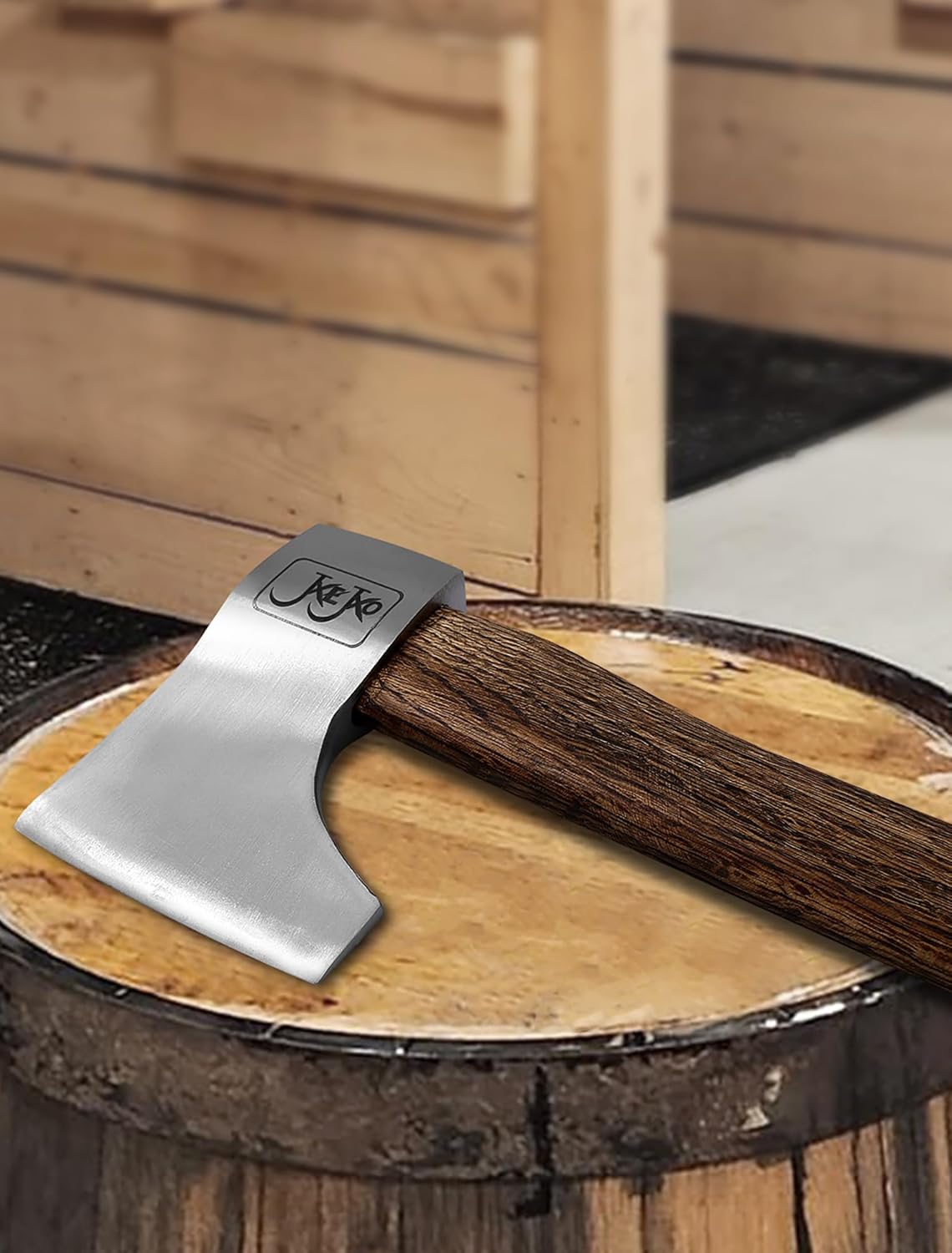 JXE JXO Woopecker Throwing Hatchet - 1.58Lbs Head, 18" Handle - Ideal for Axe Throwing Competitions