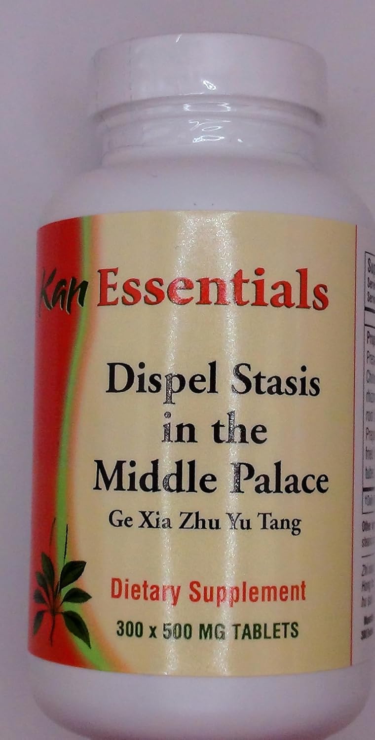 Kan Herb Essentials Middle Palace Stasis Dispel Tablets - 300 Count