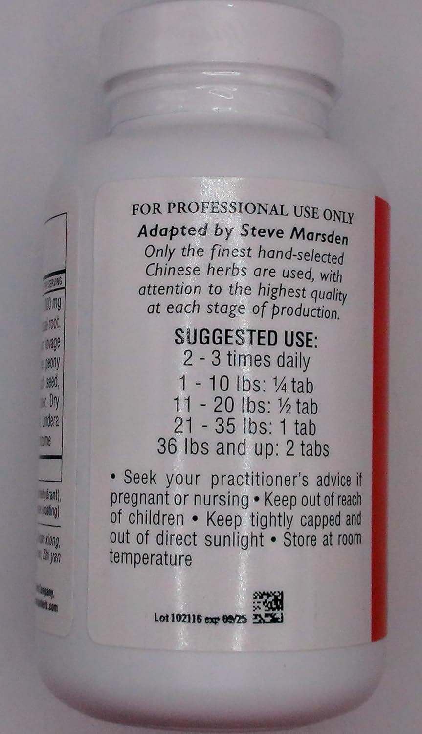 Kan Herb Essentials Middle Palace Stasis Dispel Tablets - 300 Count