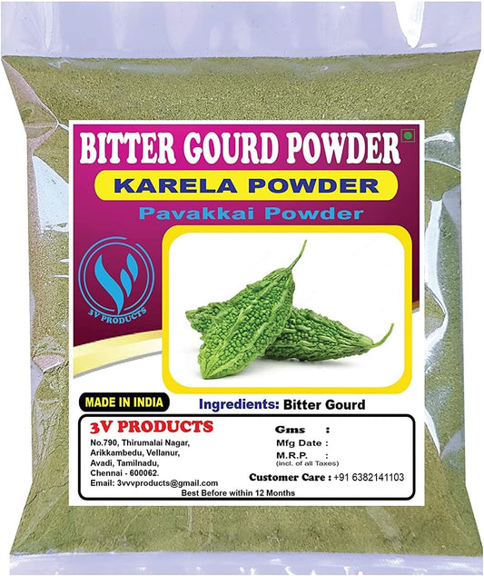 Karela Powder 100g - Pure Bitter Gourd Powder from Momordica Charantia