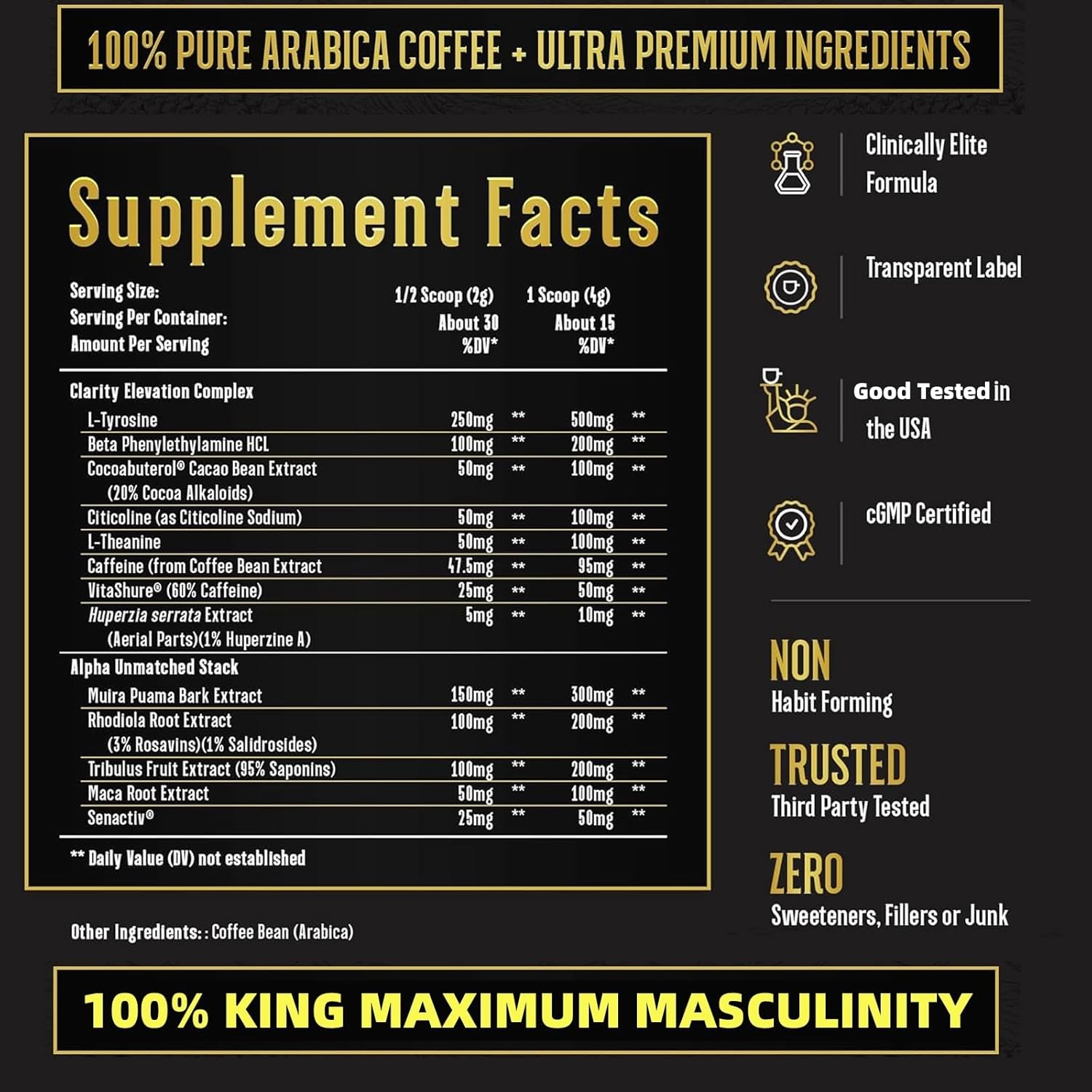 King-3pcs Maker MEN3- 13-in-1 Supplement for Men - 360 Capsules