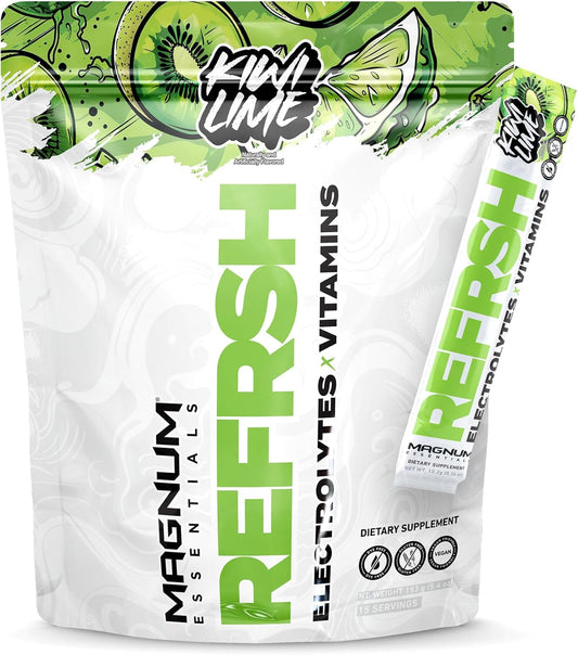 Kiwi Lime Electrolyte and Vitamin Drink Mix - 15 Servings