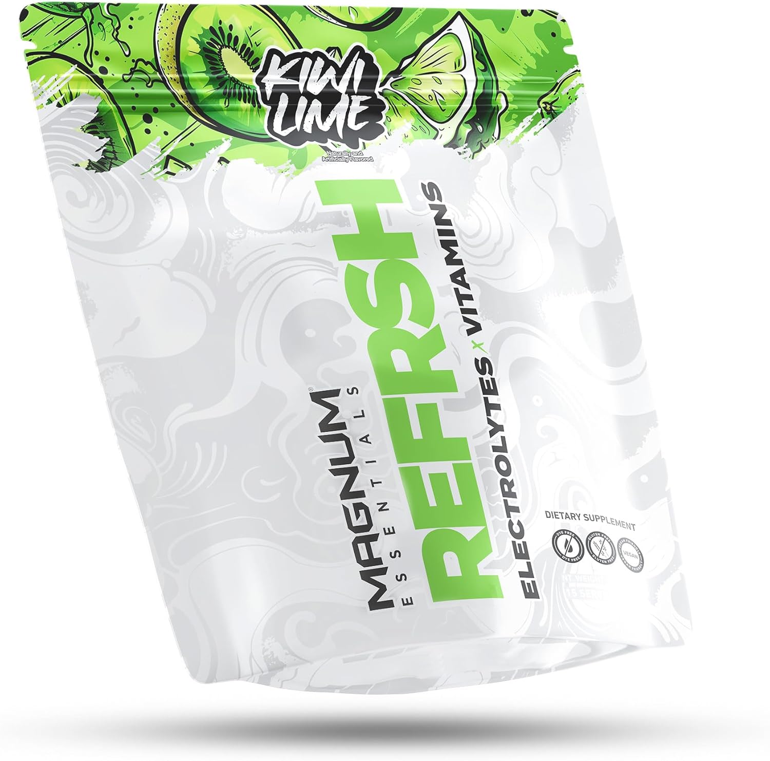Kiwi Lime Electrolyte and Vitamin Drink Mix - 15 Servings
