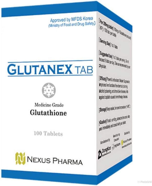Korean-Made Glutanex Tab Glutathione Supplement by Nexus Pharma