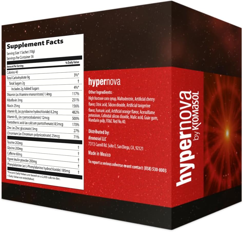Kromasol Hypernova: Boost Your Energy Levels with this Powerful Supplement