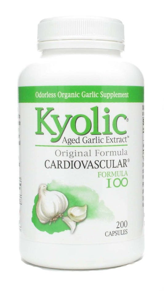 Kyolic Organic Formula 100 Supplement for Heart Health and Immune Support
