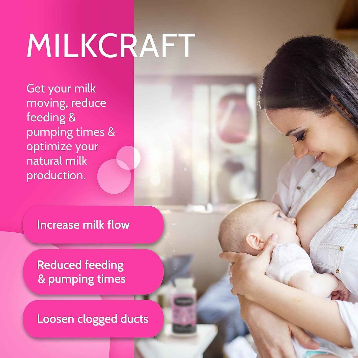 Lactastic® Perfect Start Bundle - High Potency Organic Lactation Supplements - Milkology, Milkcraft & Milk Bliss - 210 Vegan Capsules