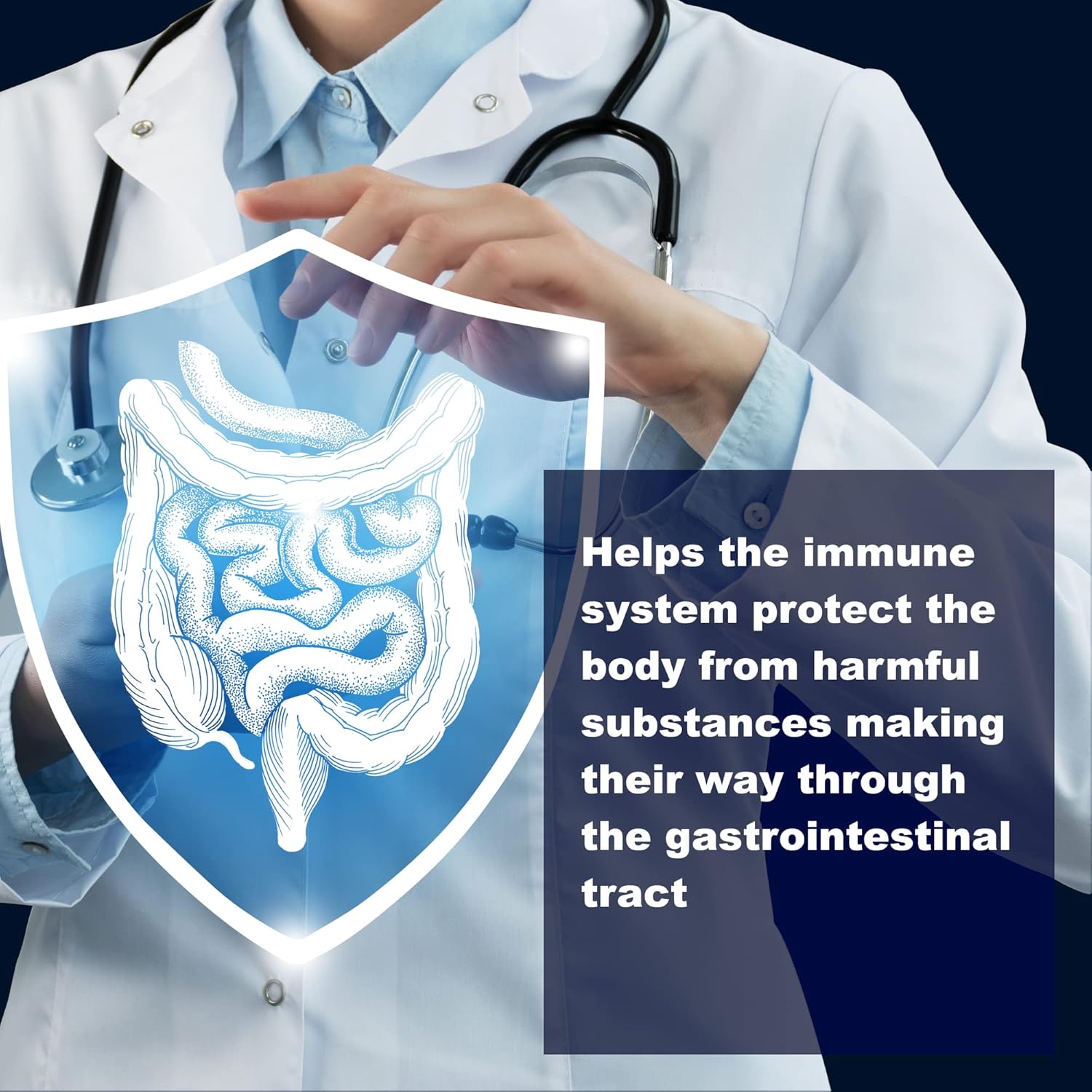 Lactobacilli Complex Supplement | 10 Billion CFU | 60 Capsules | Supports Gut Health, Regularity | Gluten Free, Non-GMO | USA Made