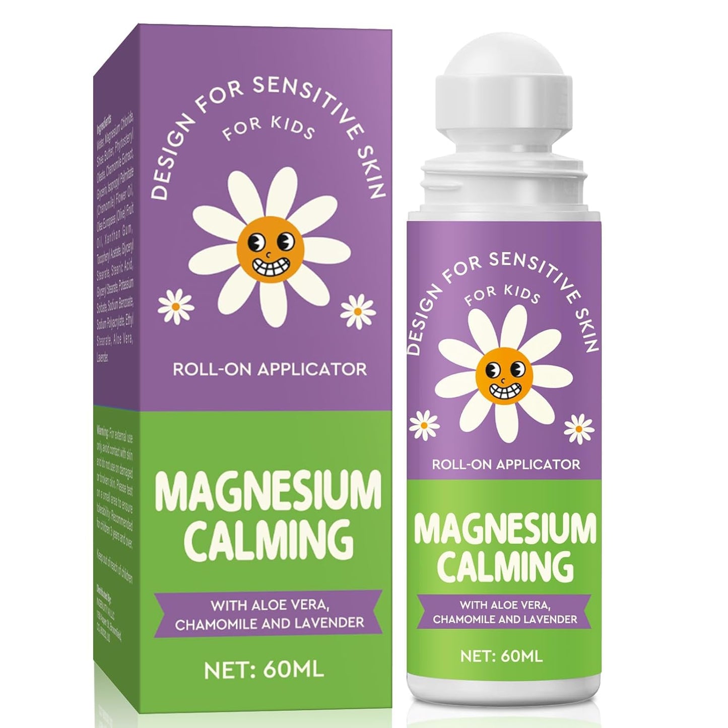 LAORICI Kids Magnesium Sleep Lotion - Calming Magnesium Oil for Bedtime Relaxation (60ML)