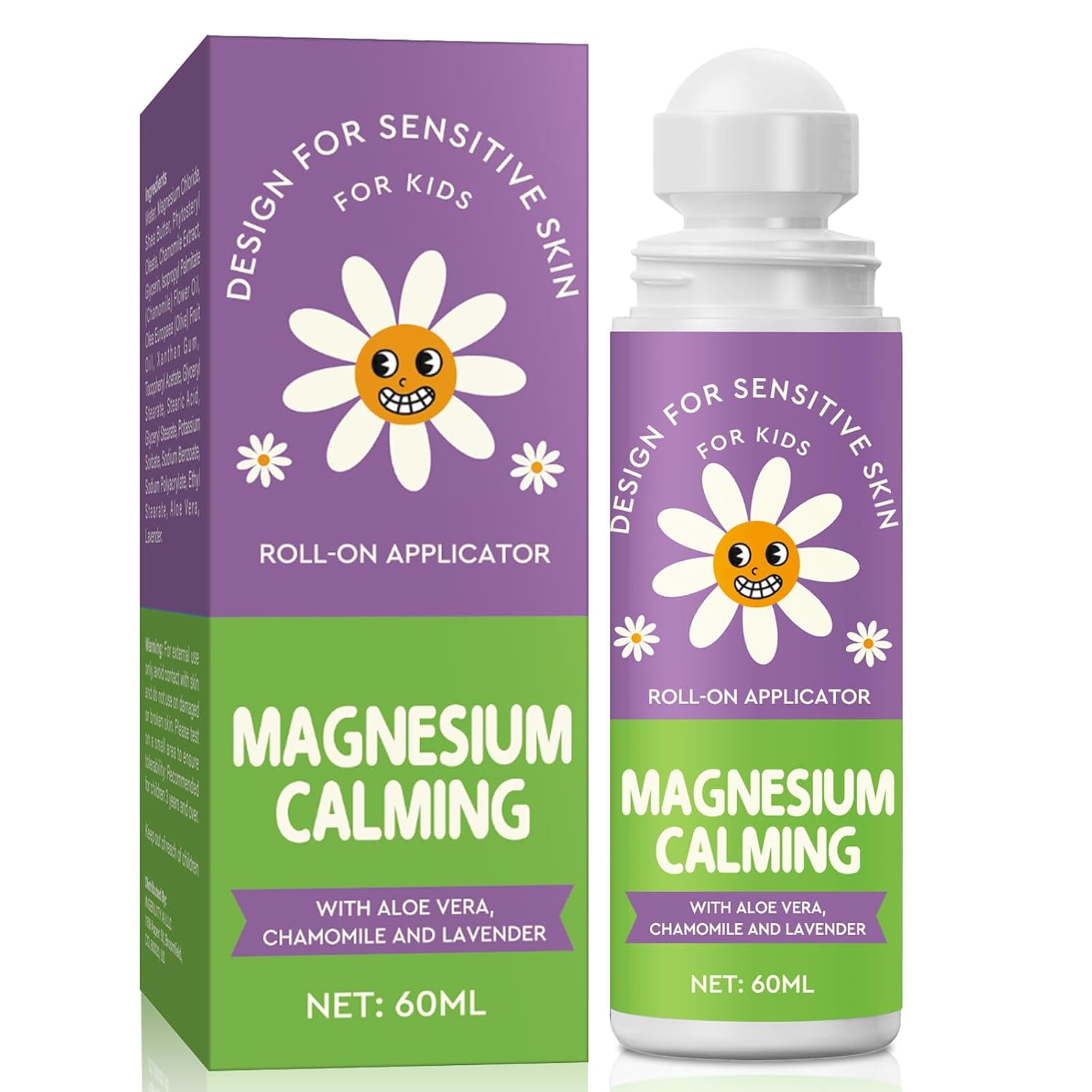 LAORICI Kids Magnesium Sleep Lotion - Calming Magnesium Oil for Bedtime Relaxation (60ML)