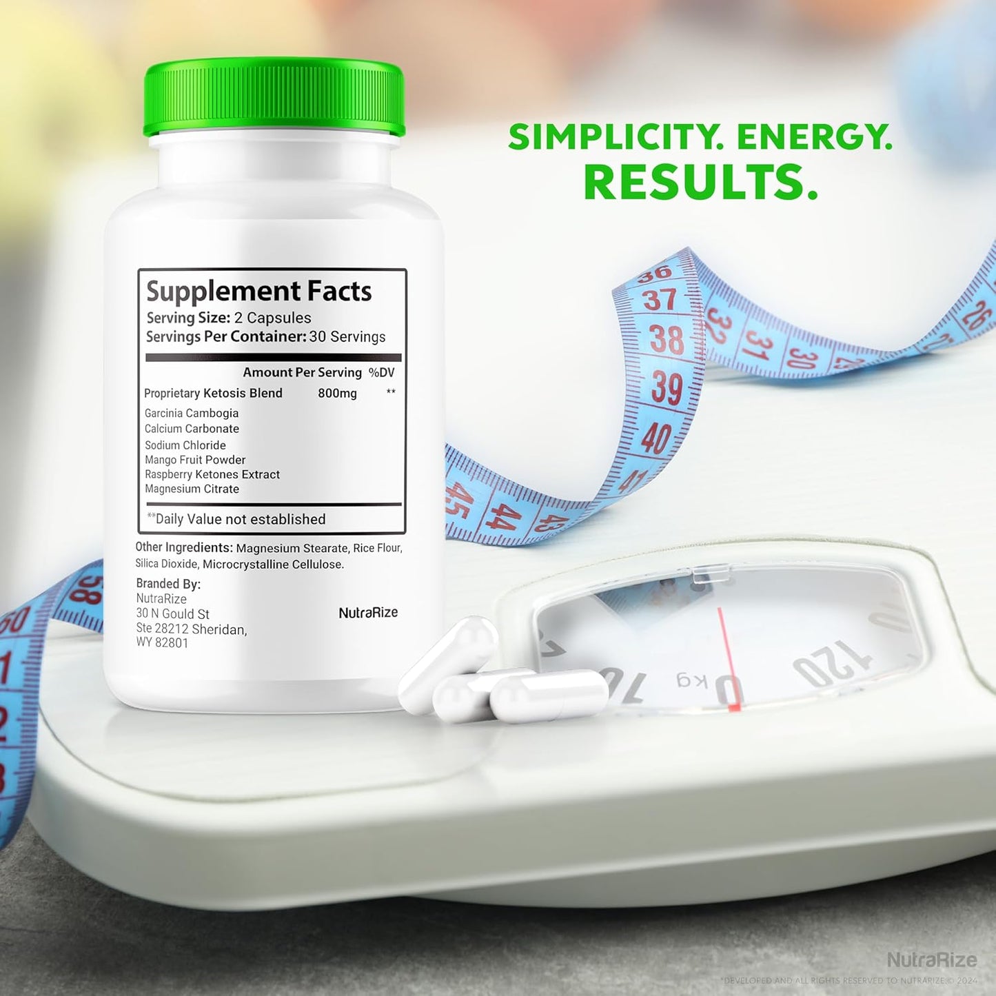 Lean Green Capsules - 5 Pack for Lasting Energy & Health, Premium Keto Pills, Supports Active Lifestyle & Fitness, LeanGreen Detox Formula with 300 Capsules