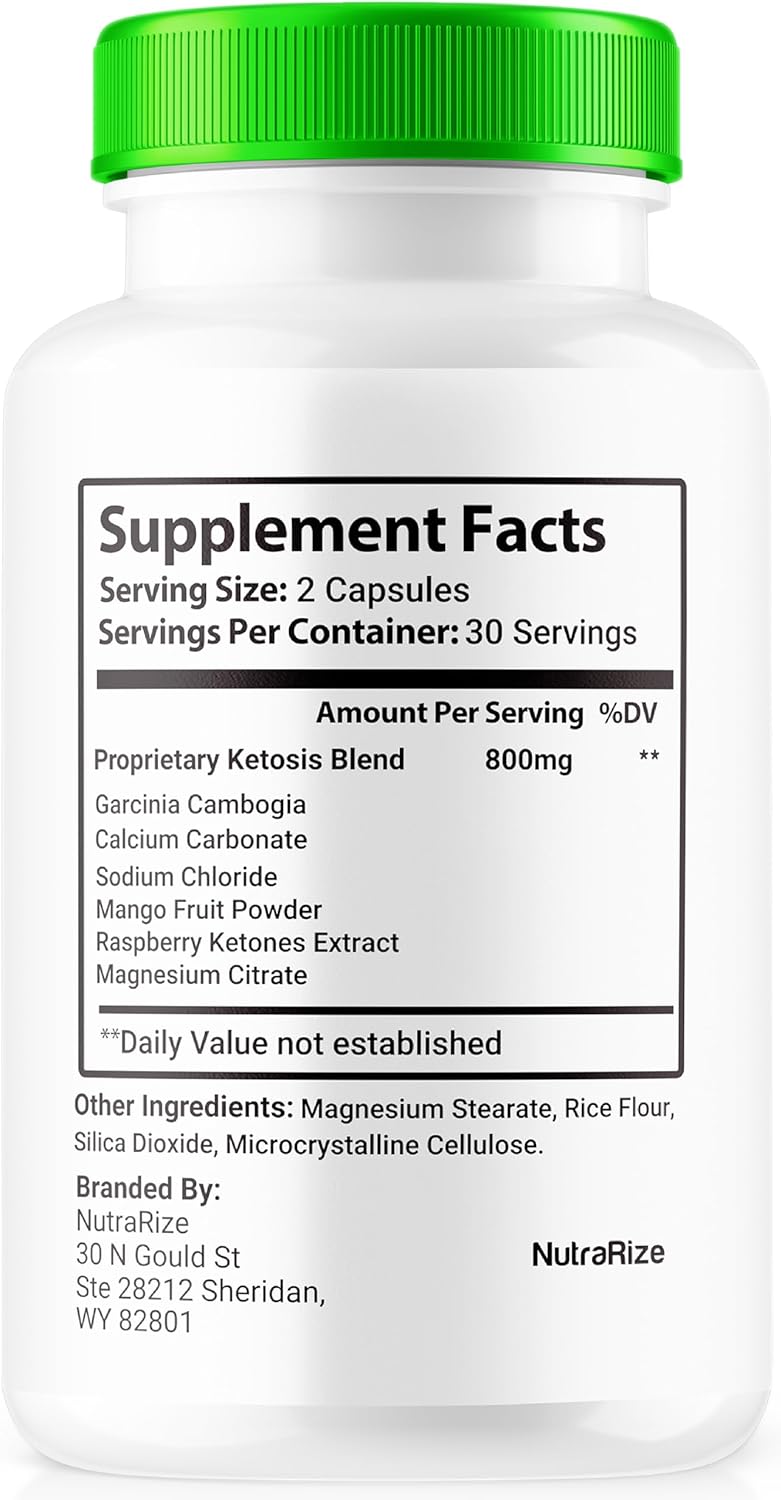 Lean Green Detox Capsules - Premium Keto Pills for Lasting Energy & Health, Naturally Supports Active Lifestyle, Official Review (60 Caps)