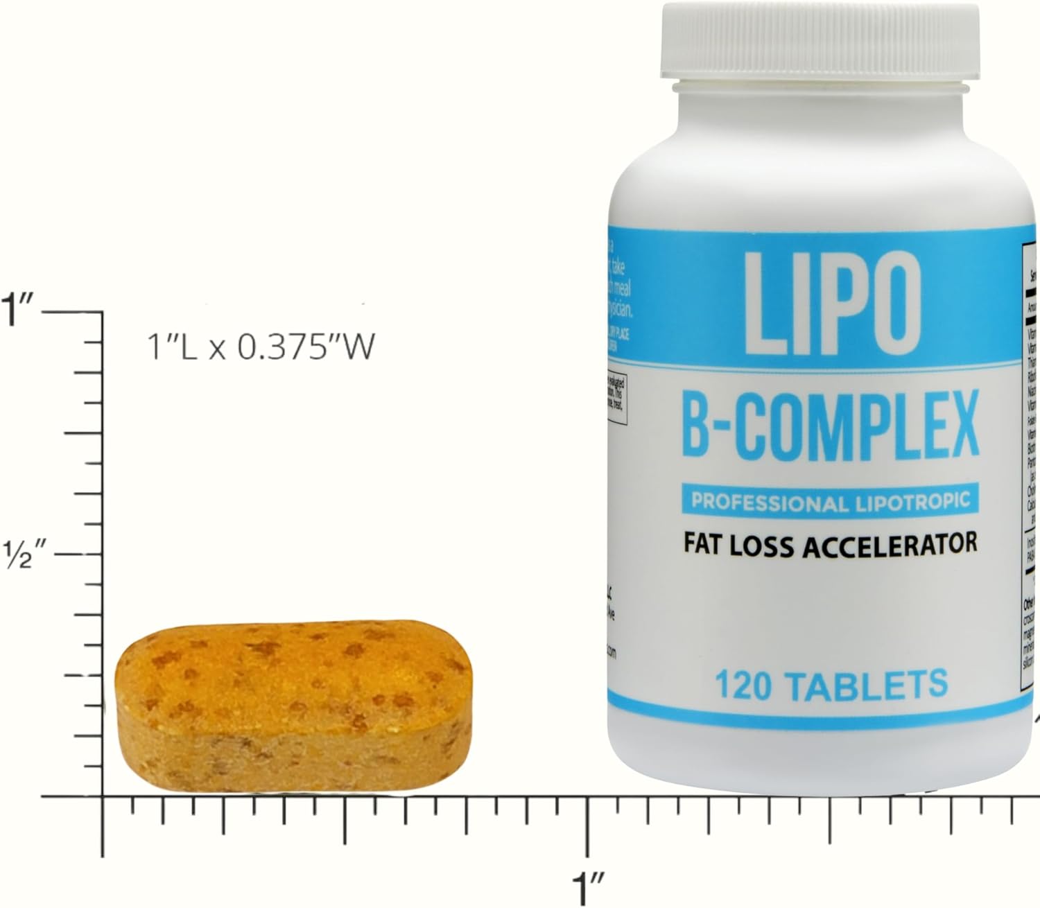 Legere Pharmaceuticals Lipo BC B-Complex Tablets - Enhanced Formula with Gentle Ingredients for Best Results