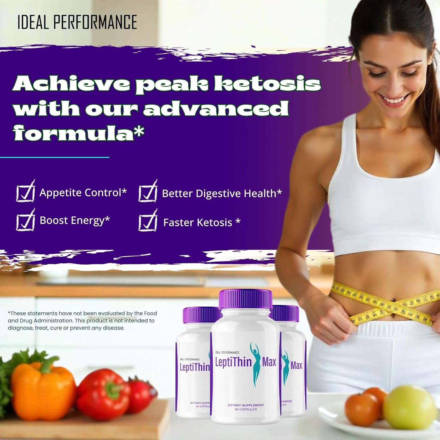 LeptithinMax Keto Capsules - Advanced Formula Supplement for Maximum Strength - All Natural Pills - 3 Pack Reviews