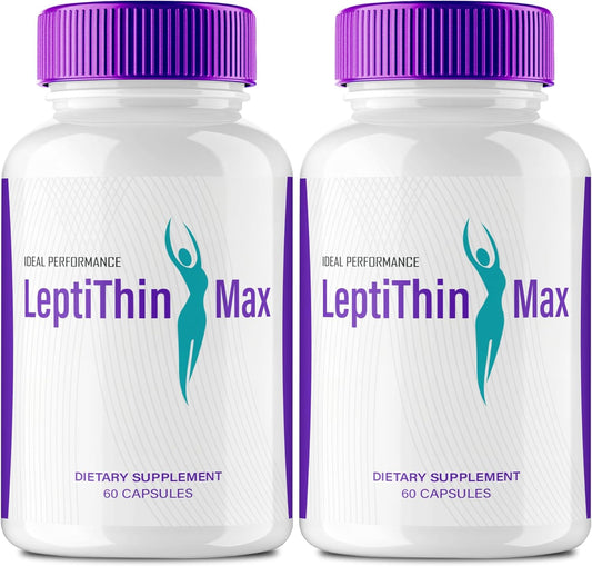 LeptithinMax Keto Capsules - Maximum Strength Advanced Formula Supplement (2 Pack)