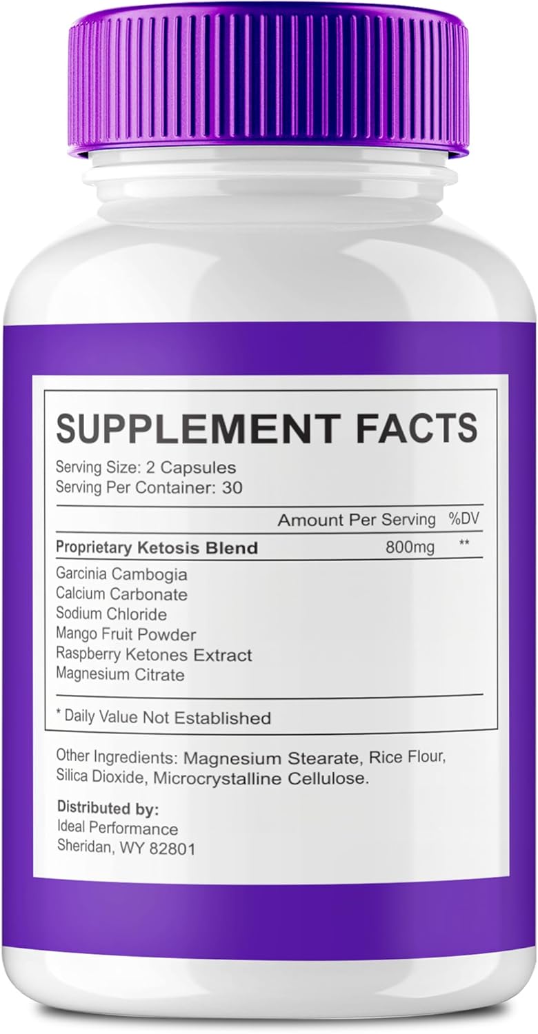 LeptithinMax Keto Capsules - Maximum Strength Advanced Formula Supplement (2 Pack)