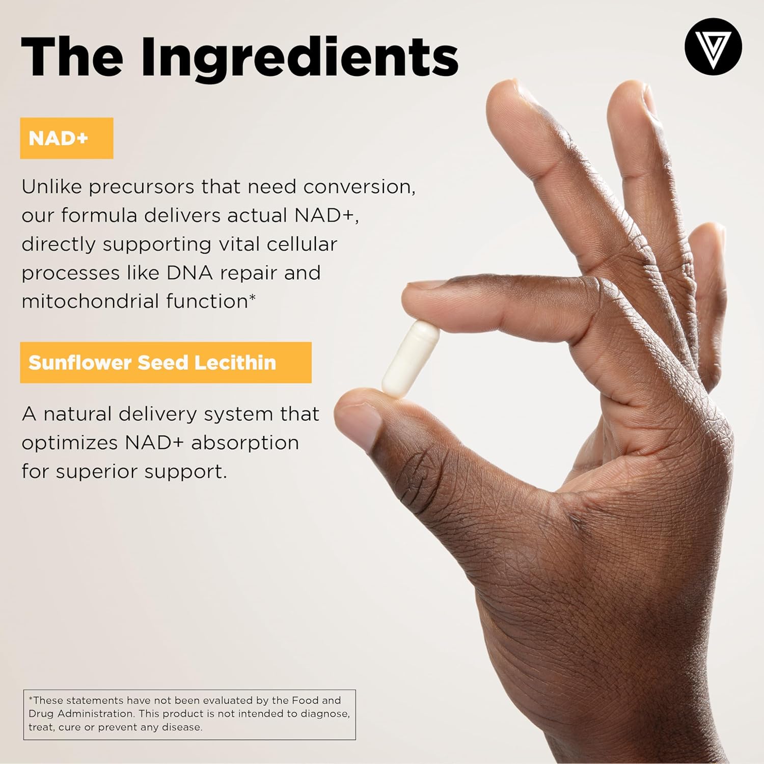 Liposomal NAD Plus Supplement 2-Pack for Anti-Aging, Energy, Focus - NAD+ Vitamins for Men & Women - Cellular Support