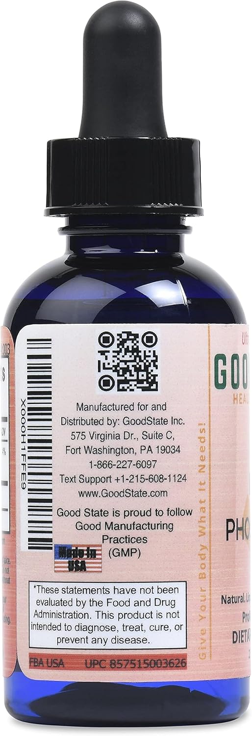 Liquid Ionic Phosphorus Supplement | Homeopathic Digestion Support | Boost Nutrient Absorption | 100 Servings | 50 mL Bottle