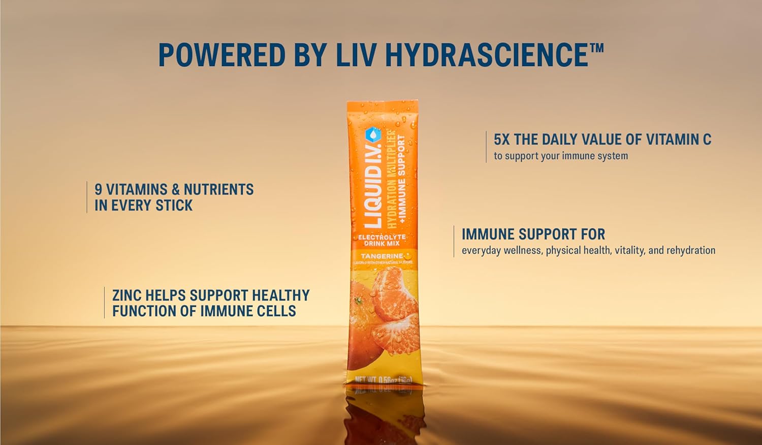 Liquid I.V.® Electrolyte Powder Drink Mix - Mango Passionfruit | Hydration & Immune Support | 3 Pack (42 Servings)