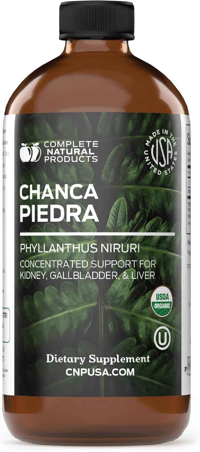 Liver Complete Bundle, Gallbladder Complete 8oz, Digestive Enzymes 100 Capsules, Chanca Piedra 8oz & Inulin Powder 8oz Bundle