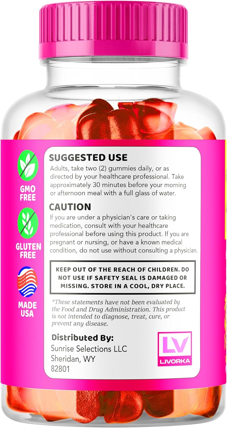 LIVORKA KetoLite Gummies - 60 Gummies Supply for 30 Days