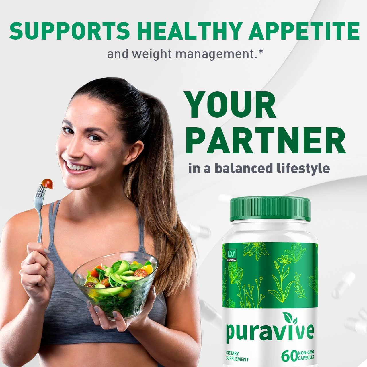 LIVORKA Puravive Exotic Rice Supplement Capsules - 60 Pills for 1 Month Supply - Reviews & Support