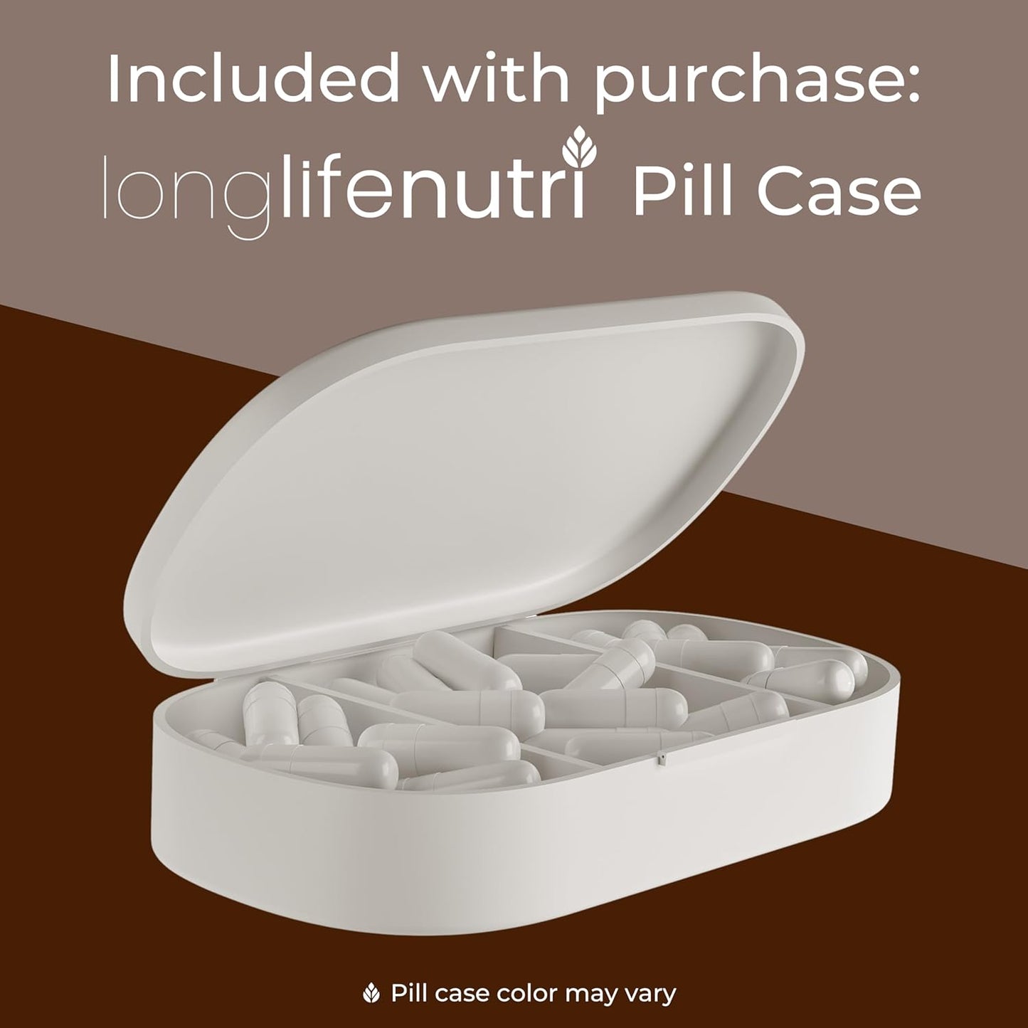 LongLifeNutri Lumbrokinase 100mg - 120 Vegetarian Capsules, 2-Month Supply, Circulatory Health Support Supplement, 2,000,000 Units, USA-Made