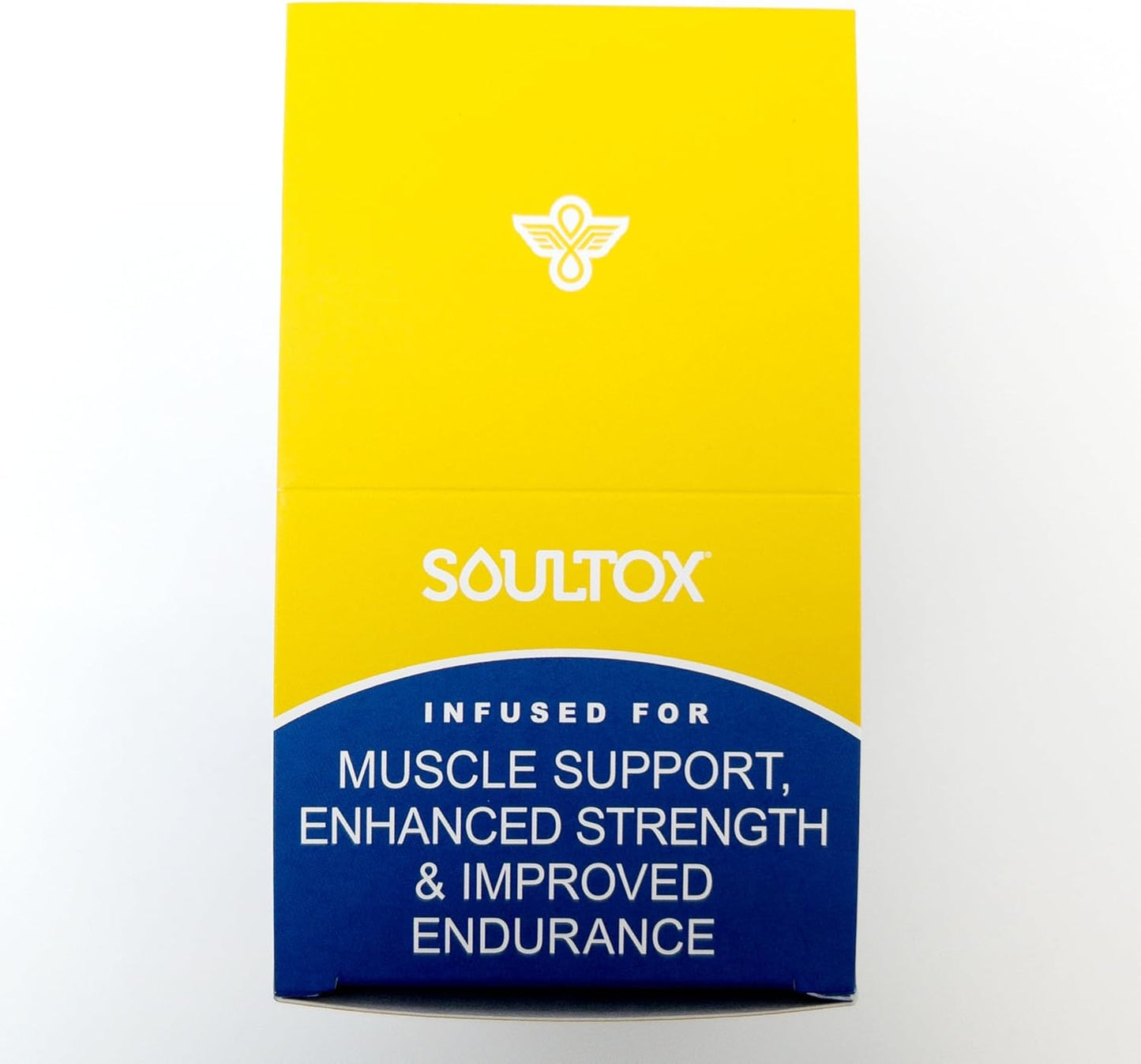 Lucky Soul Soultox Creatine Gummy Packs - Tropical Flavor - Vegan Formula with Creatine Monohydrate for Muscle Growth - 10 Pack