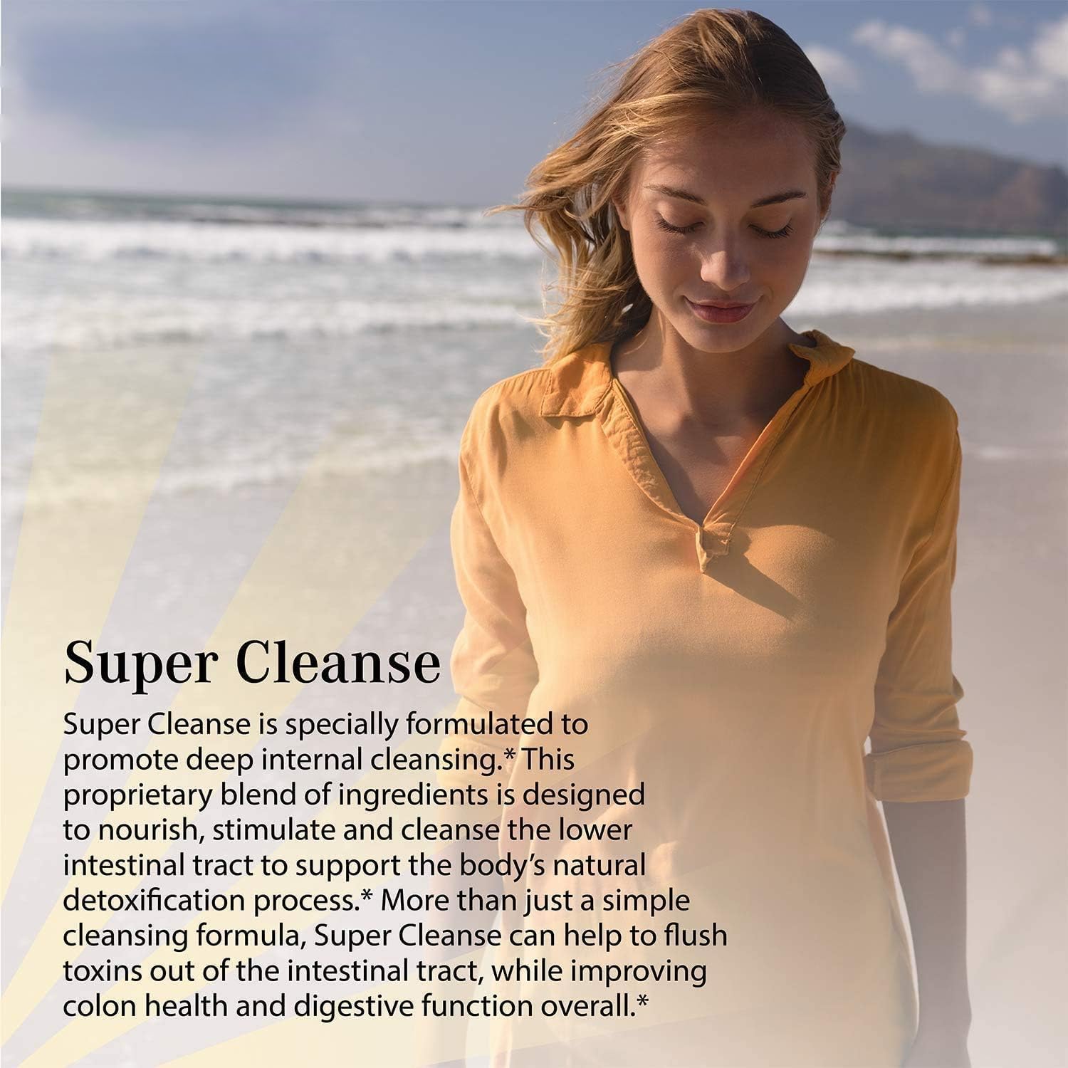 Lumintrail Super Cleanse Extra Strength Toxin Detox & Gentle Elimination Total Body Cleanse - Digestive & Colon Health Support - 400 Tablets & Pill Case