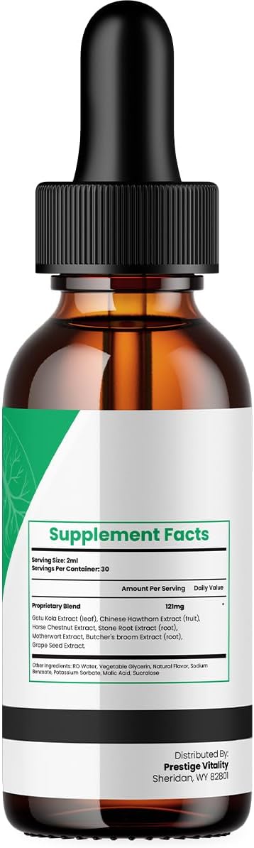 Lung Trust Liquid Supplement Drops - Maximum Strength 5 Month Supply