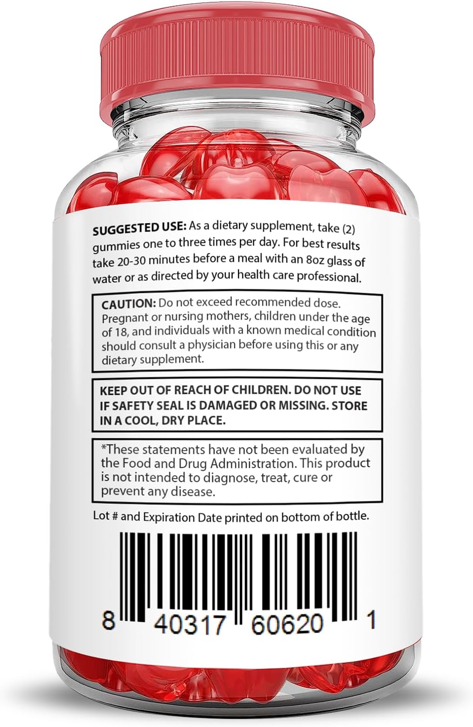 Luxe Keto ACV Gummies (2 Pack) Advanced Formula 1000MG with Pomegranate Beet Juice - Vegan Non GMO 120 Gummys