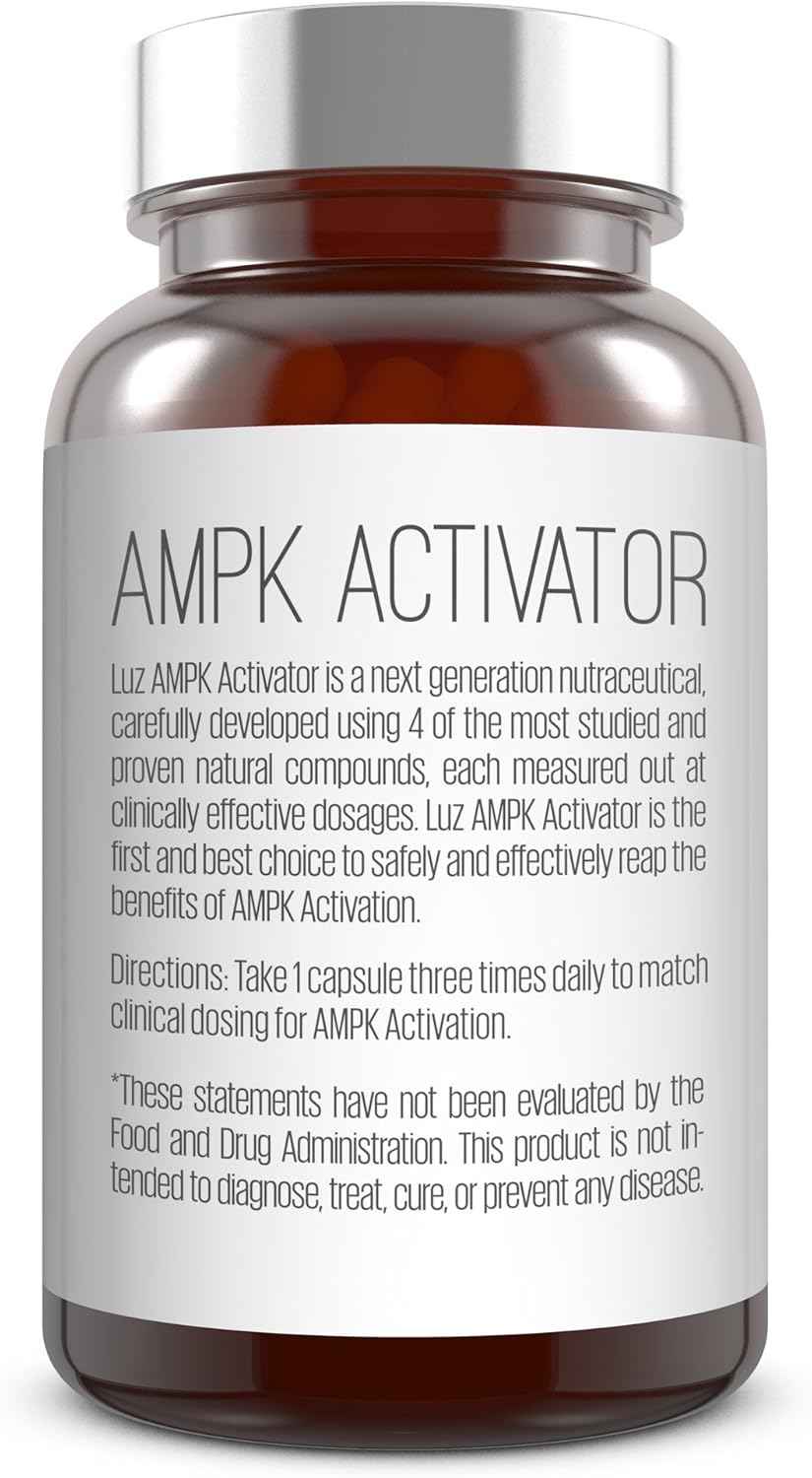 Luz AMPK Activator - Research Based - 90 Capsules
