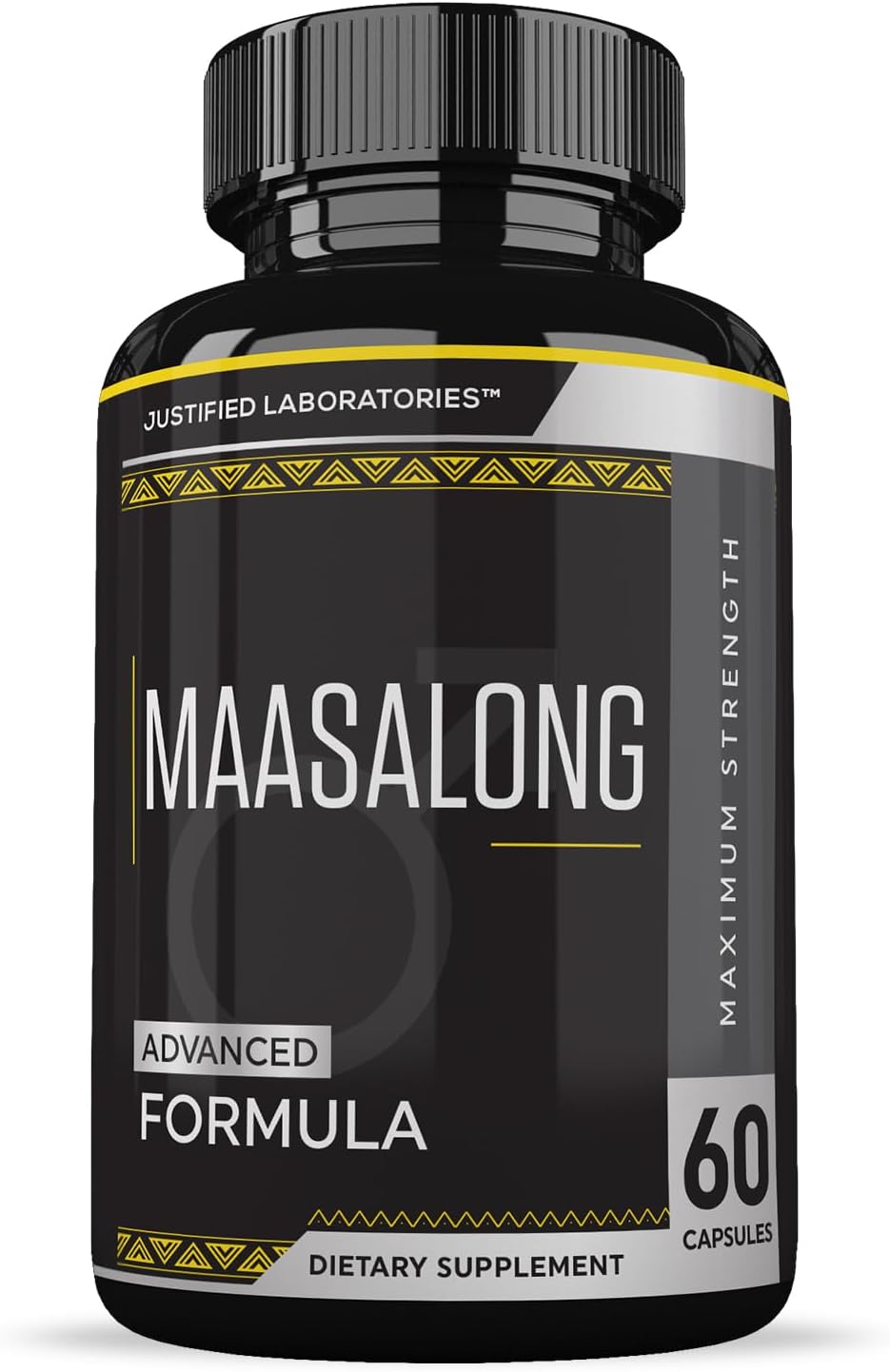 Maasalong Advanced Men's Health Formula 120 Capsules (2 Pack) by Justified Laboratories