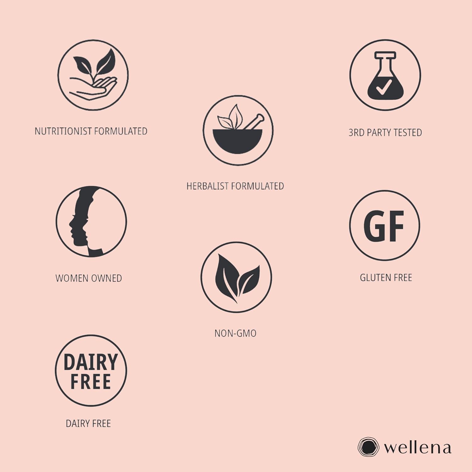 Magdalena's Wellena Wise Women’s Balance | Herbal, Vitamin, and Mineral Blend for Hormonal Balance in Menopause | 120 Capsules